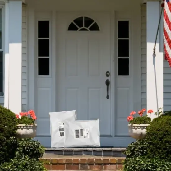 UOFFICE Pack of 100 Poly Mailers Bags 12"x15.5" - #4, Envelopes with Self-Sealing Closure image {8}