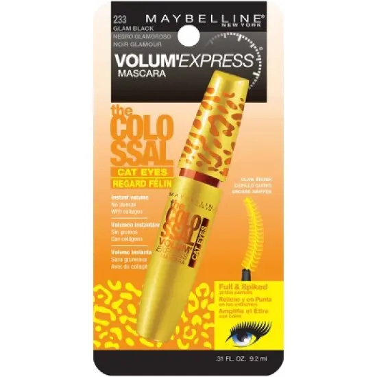 Maybelline Volum' Express The Colossal Cat Eyes Mascara image {2}