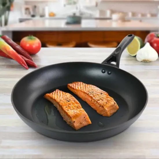 Oster Aluminum Frying Pan in Black image {2}