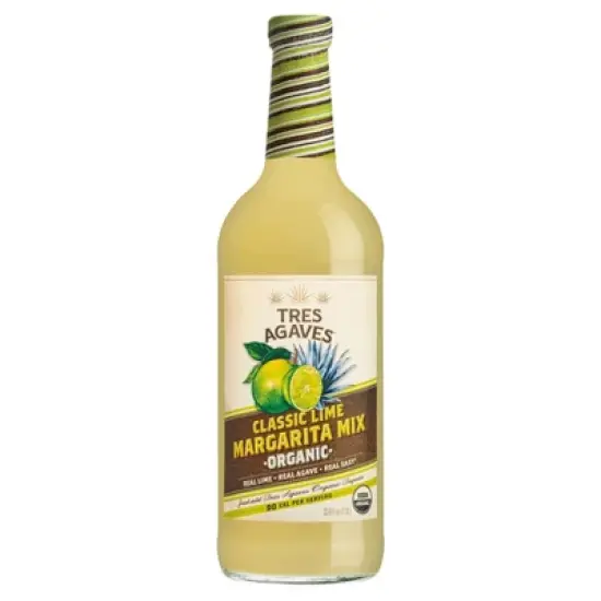 Tres Agaves Organic Margarita Mix - 1L Bottle image {8}