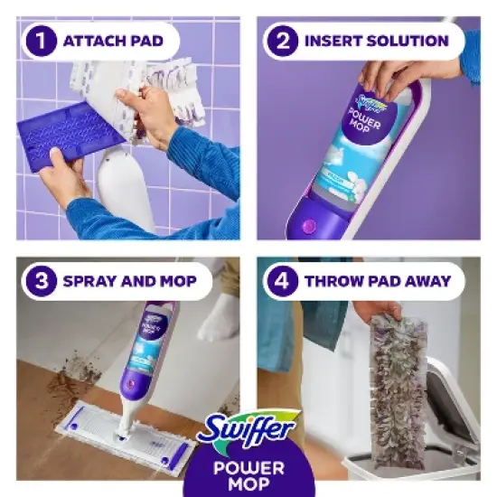 Swiffer PowerMop Mops & Brooms - 4ct image {9}