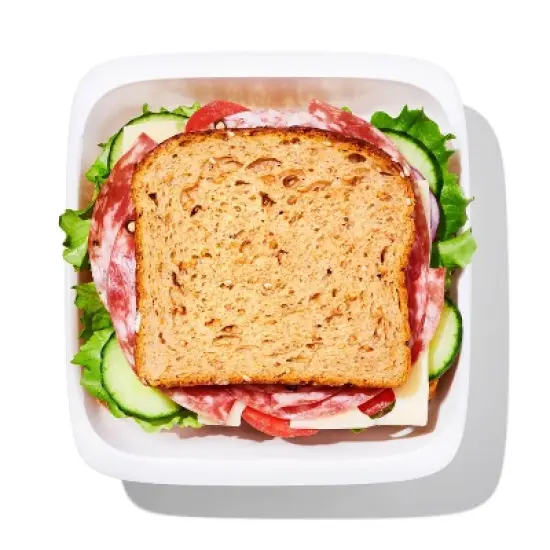 OXO Prep and Go 4.3c Sandwich Food Storage Container: Leakproof, Dishwasher & Microwave-Safe Lunch Box image {6}