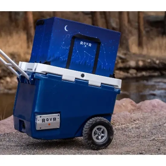 RovR LandR 80-Quart Reinforced Foldable Cooler Bin image {1}