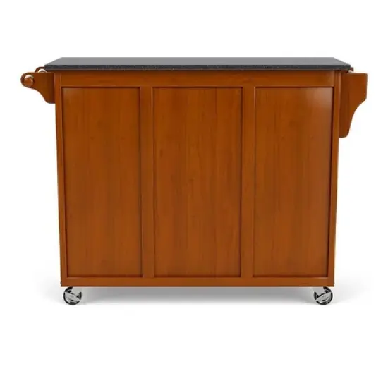 Kitchen Carts And Islands with Granite Top Dark Brown - Home Styles image {5}