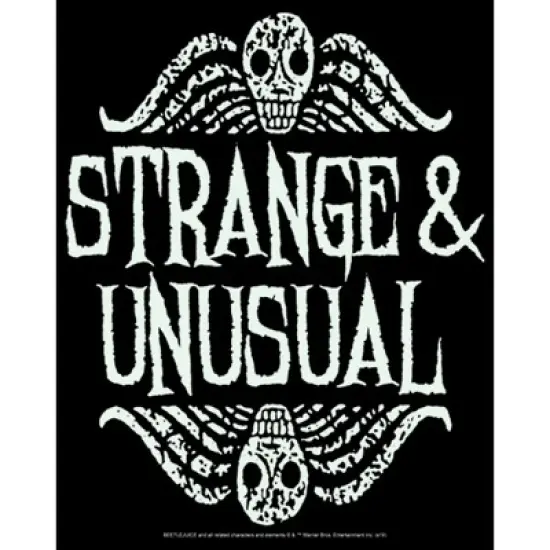 Men's Beetlejuice Strange and Unusual Quote T-Shirt image {1}