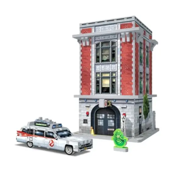 Ghostbusters Firehouse Headquarters 3D Puzzle 500pc image {4}