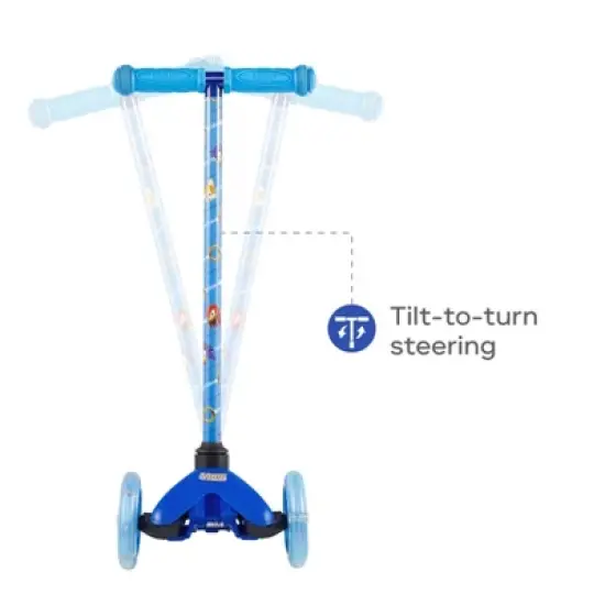 Sonic Tilt and Turn Scooter with Light Up Wheels image {6}