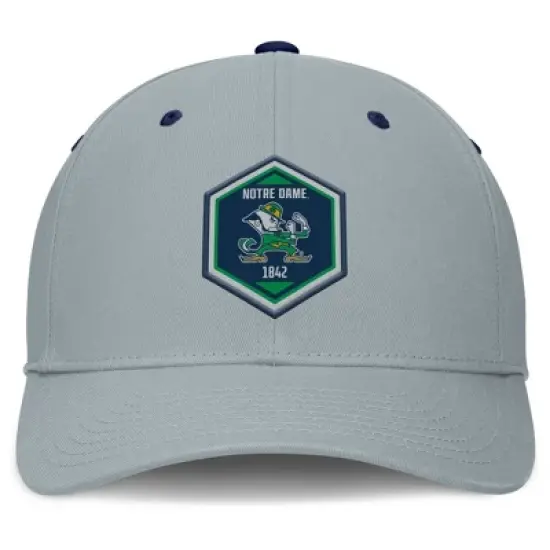 NCAA Notre Dame Fighting Irish Structured Cotton Twill Hat image {1}