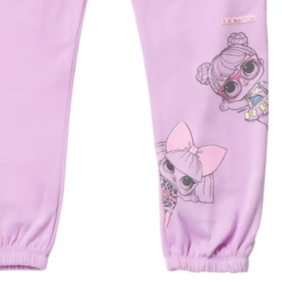 L.O.L. Surprise! Diva Bon Bon Girls Fleece 2 Pack Pants Little Kid to Big Kid image {3}