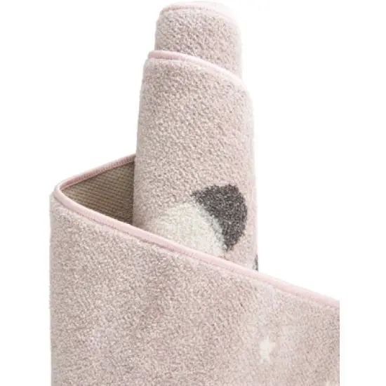 Unique Loom Whimsy Kids Alicorn Unicorn Indoor Woven Area Rug image {10}