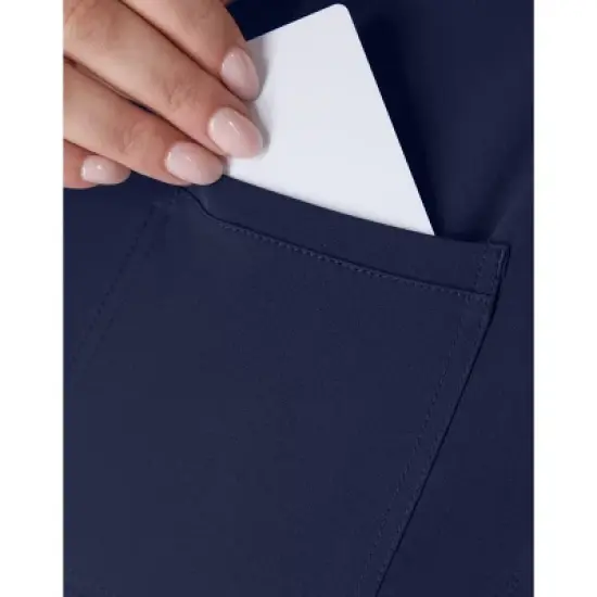 Hanes Comfort Fit Scrubs Women's Rib Back Scrub Top image {7}