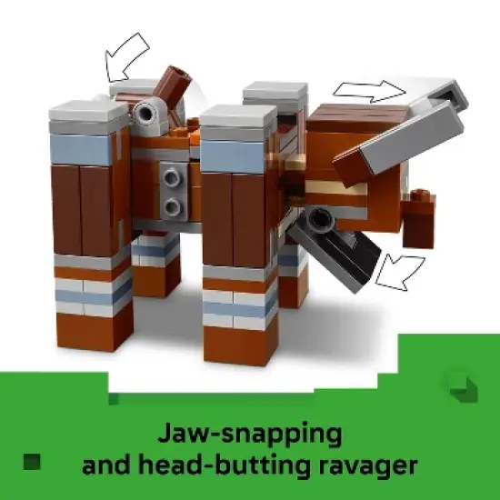 LEGO Minecraft The Pillager Outpost and Ravager 21278 image {2}