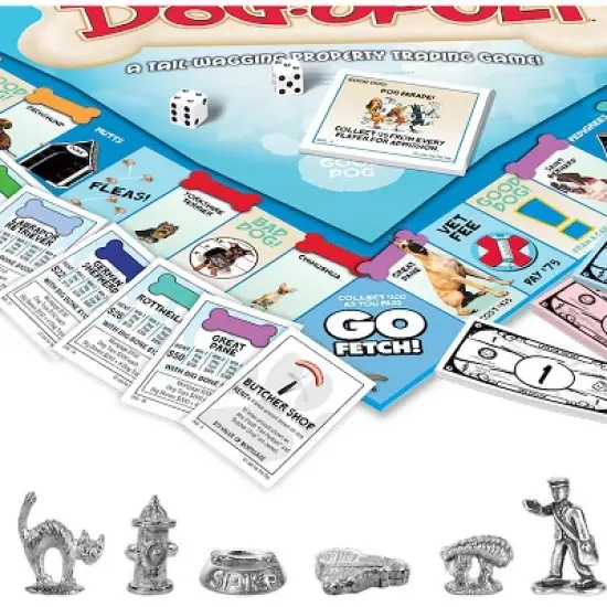 Late for the Sky: Dog-Opoly Monopoly Board Game image {3}