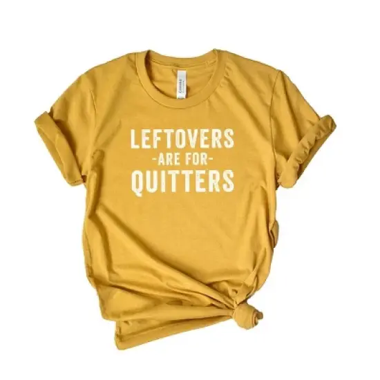 Simply Sage Market Women's Leftovers Are For Quitters Short Sleeve Graphic Tee image {5}