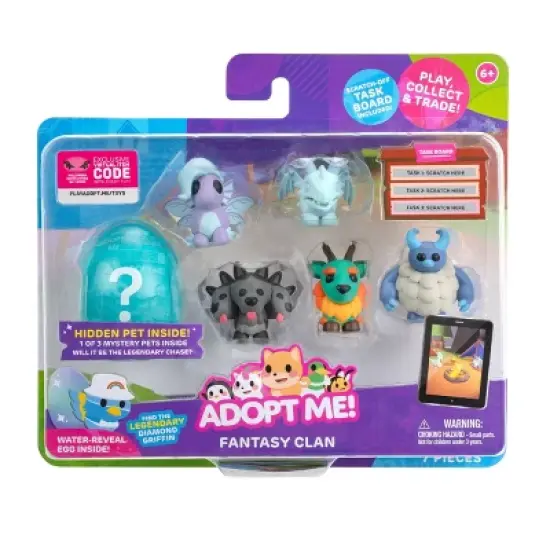Adopt Me! Fantasy Clan Mini Figure Set - 7pk image {1}