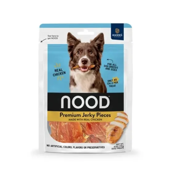 NOOD Pet Food Chicken Flavor Jerky Adult Dog Treats Sticks - 6oz image {6}