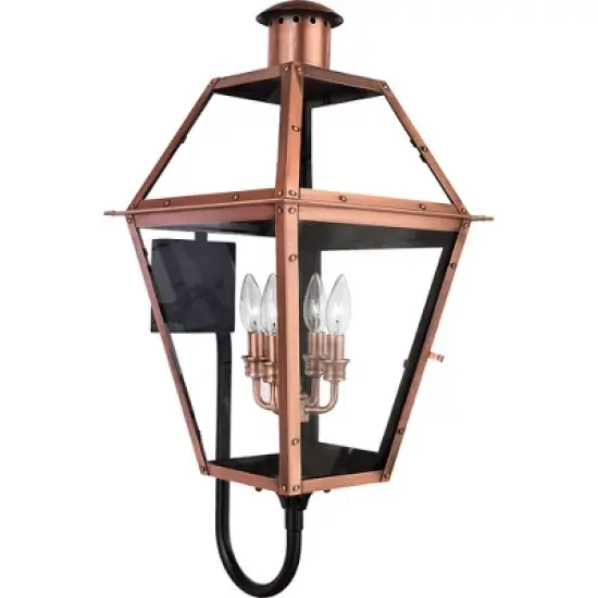 Quoizel Lighting Rue De Royal 4 - Light Sconce in  Aged Copper image {5}