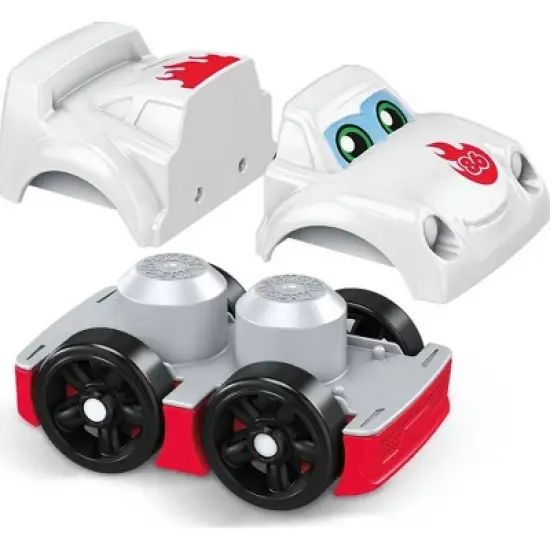 MEGA BLOKS Build & Race Rig Building Set - 16pcs image {4}