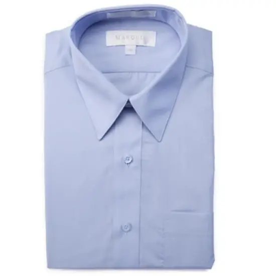 Marquis Boy's Long Sleeve Button Down Regular Fit Dress Shirt image {3}