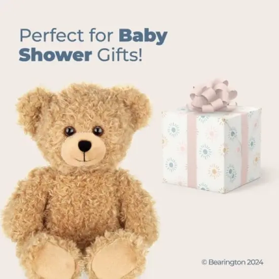 Bearington Lil' Bubsy Brown Plush Teddy Bear Stuffed Animal, 11.5 Inch, For Ages 3-14 image {3}