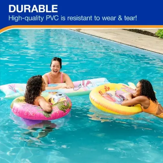Swimways Stitch Oversized Float: Disney PVC Pool Lounger image {3}