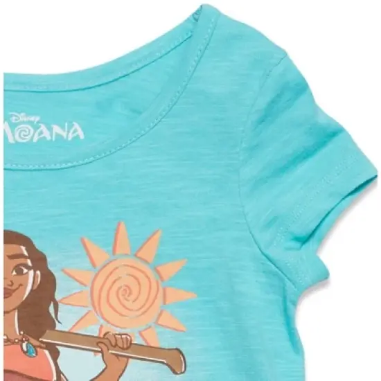 Disney Moana Girls T-Shirt and Skirt Little Kid to Big Kid image {3}