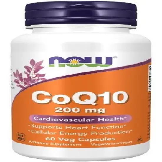 CoQ 10, 200 mg by Now Foods  -  60 VegCap image {3}