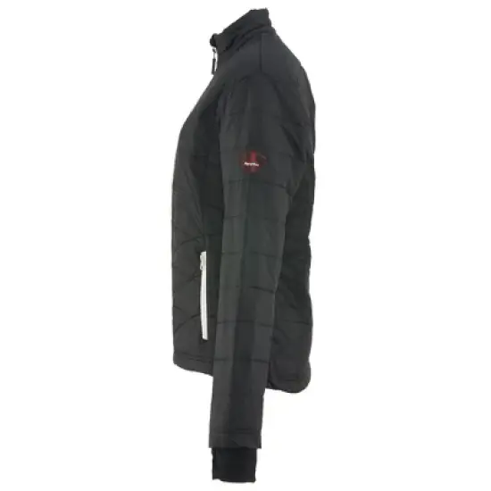RefrigiWear Women's Warm Lightweight Packable Quilted Ripstop Insulated Jacket image {3}
