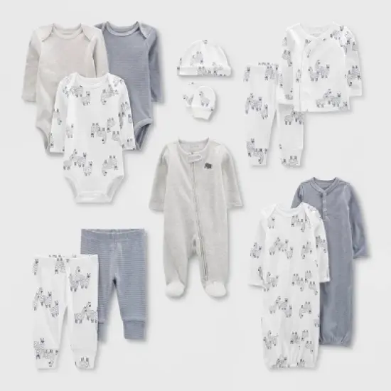 Carter's Just One You&reg; Baby Layette Registry Set - Gray image {8}