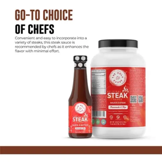 HOLY SAUCE Steak Sauce 350g image {12}