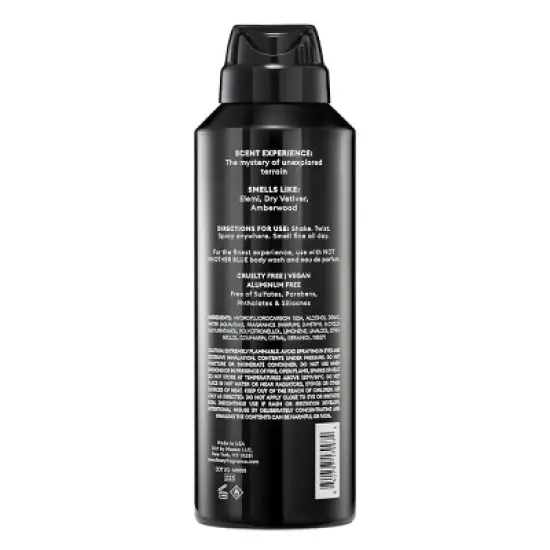 fine'ry. Men's Deodorant Spray - Not Another Blue - 4oz image {2}