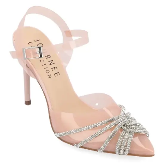 Journee Collection Womens Eleora Tru Comfort Foam High Heel Pointed Toe Pumps image {11}