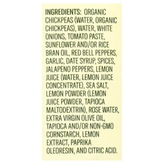 Heyday Canning Co Harissa Lemon Chickpeas - Case of 12/15 oz image {2}