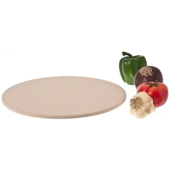American Metalcraft STONE13 13" Round Economy Pizza Stone (75088) image {2}