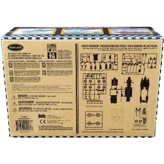 Skill 2 Model Kit Speed Racer Mach 5 1/25 Scale Model by Polar Lights image {3}