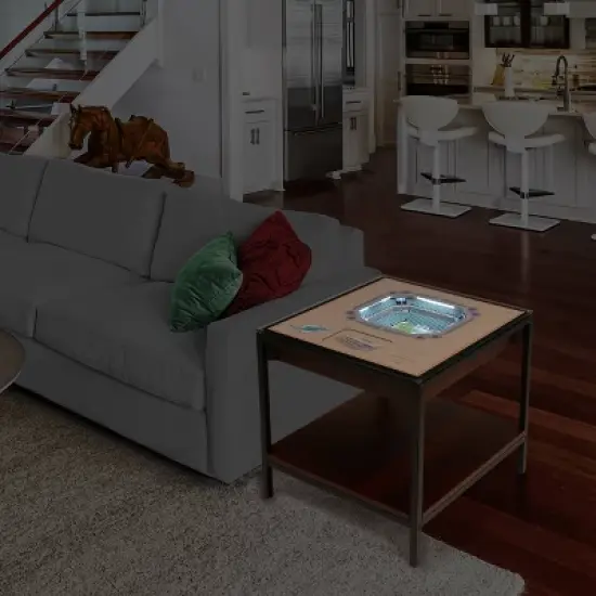 NFL Miami Dolphins 25-Layer StadiumViews Lighted End Table image {1}