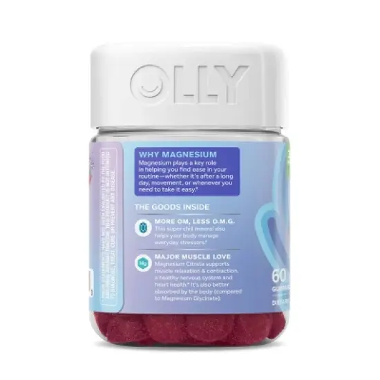 OLLY Vitamin Magnesium Gummies - 60ct image {4}