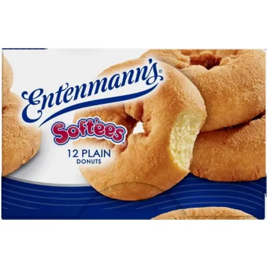Entenmann's Soft'ees Plain Donuts - 12ct/17oz image {9}