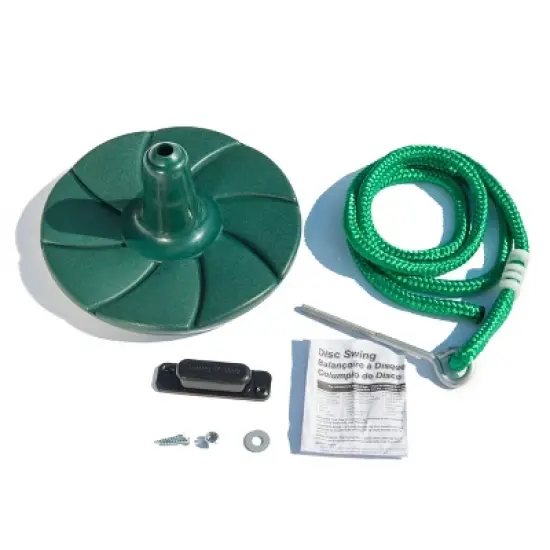 Gorilla Playsets Daisy Disc Swing - Green image {2}