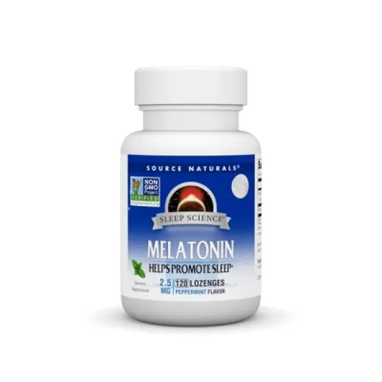 Melatonin 2.5mg -Peppermint by Source Naturals, Inc.  -  120 Lozenge image {3}
