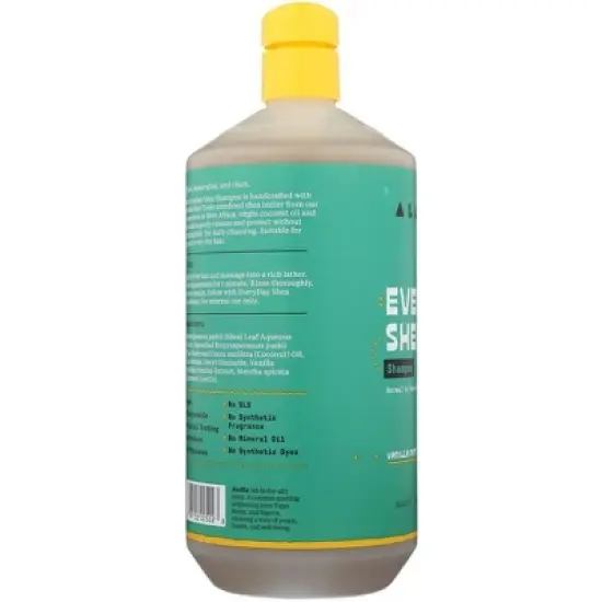 Alaffia Everyday Shea Shampoo Vanilla Mint - 32 oz image {3}