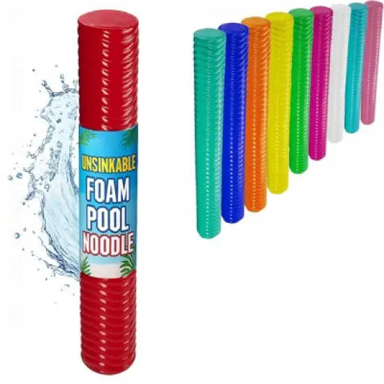 California Sun Deluxe Unsinkable Ultra Soft Foam Cushion Pool Noodle image {15}
