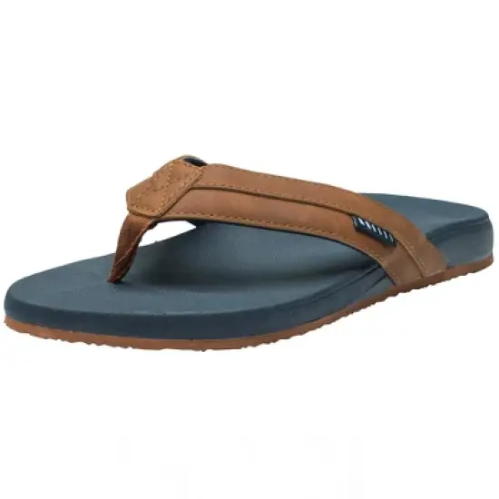 Alpine Swiss Trey Mens Flip Flops Cushion EVA Thong Sandals Beach Shoes image {8}