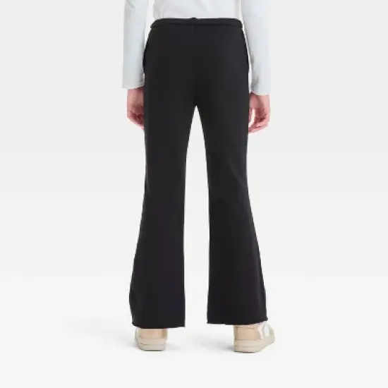 Girls' Fleece Flare Sweatpants - art class&trade; image {1}