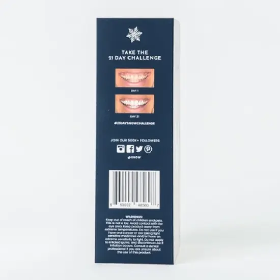 Snow All-in-One Teeth Whitening At Home System Gift Set - Safe for Sensitive Teeth, Braces, Bridges, Crowns, Caps & Veneers image {2}