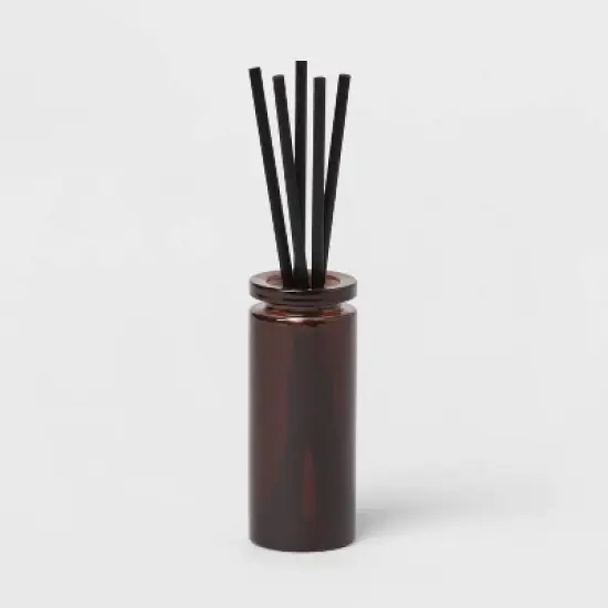 100ml Oil Fiber Reed Diffuser Black Honey Vanilla Plum Purple - Threshold&trade;: Aromatherapy, No Battery Needed image {2}