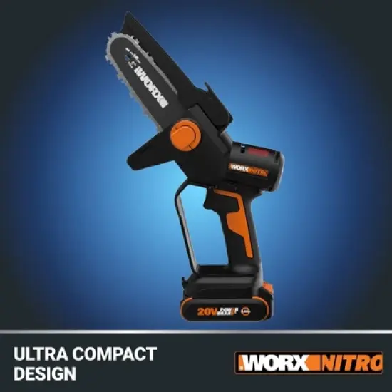 Worx Nitro WG325.9 20V Power Share Brushless 5&rdquo; Cordless Pruning Saw - Tool Only image {3}