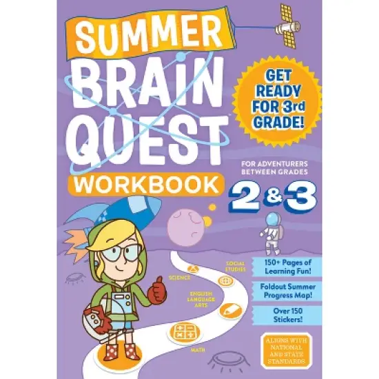Summer Brain Quest : Between Grades 2 & 3 (Paperback) - by Persephone Walker image {1}