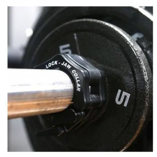 Steelbody Olympic Bar Lock-Jaw Collars - Black image {1}