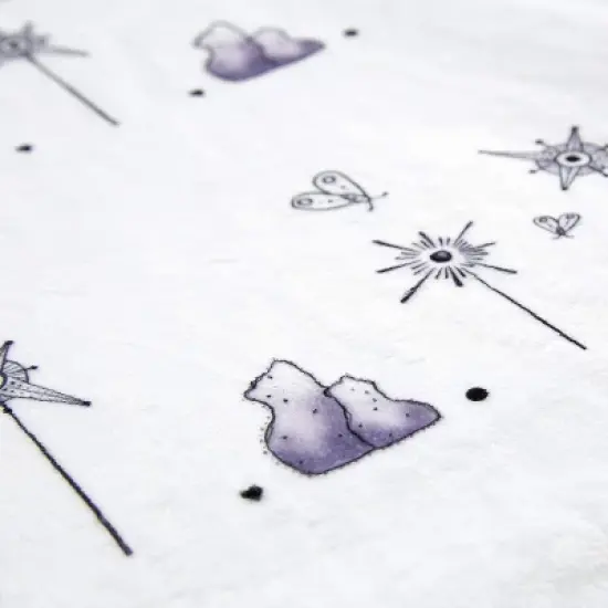 JumpOff Jo Waterproof Fitted Changing Pad Cover - Soft Plush Minky Fabric - Bears image {3}